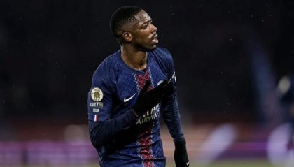 登贝莱：第二球？本想停球后立即射门但没控好球临时换的左脚