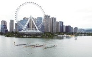 端阳未到 龙舸争先|龙舟|晋安湖|闽都|福州市|福建省_新浪体育_新浪新闻